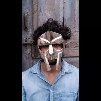 Маска для лица MF Doom, средневековая броня, маска для лица римского гладиатора, маска для лица Mad-Villain, металлическая маска для Хэллоуина