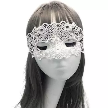 Маска для лица Полая кружевная маска для глаз Косплей Выпускной Реквизит Венецианское шоу Маски для танцев Маски для девочек красный
