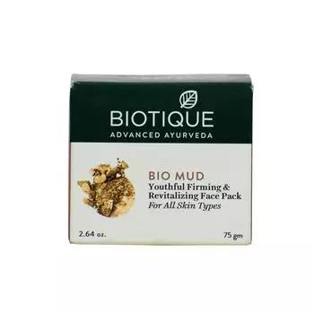 Маска для лица с Глиной: для поддержания молодости (75 г), Bio Mud Youthful Firming and Revitalizing Face Pack, Biotique 9.625
