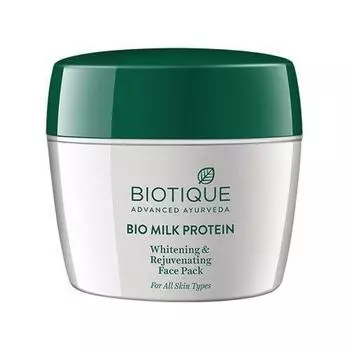 Маска для лица с Молочным протеином: отбеливающая (175 г), Bio Milk Protein Whitening & Rejuvenating Face Pack, Biotique 19.925