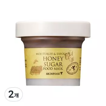 Маска для лица Skinfood Honey Sugar Food Mask 120 г, 1 упаковка, 2 шт.