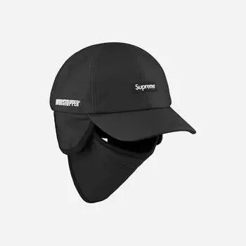 Маска для лица Supreme Windstopper, 6 панелей, черная 22FW -