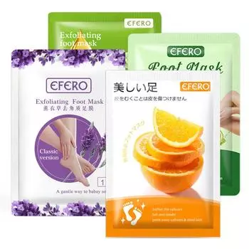 Маска для ног отшелушивающая 8 шт