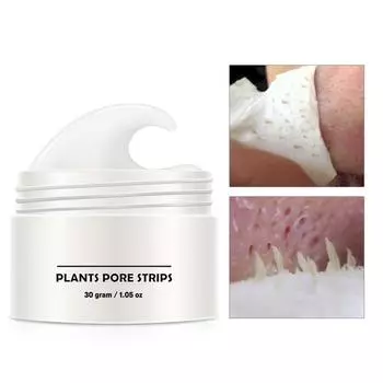 Маска для носа для удаления черных точек Lanbena Pore Strip Черная маска Пилинг Лечение прыщей Уход за кожей 30g белый