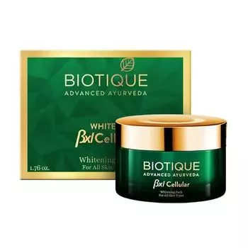 Маска для отбеливания кожи (50 г), BXL Cellular Whitening Pack, Biotique 27.475