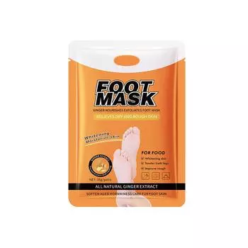 Маска для пилинга ног 10 шт. Маски для ног, которые удаляют омертвевшую кожу для сухих потрескавшихся ног, средство для удаления омертвевшей кожи 1 мл One Size