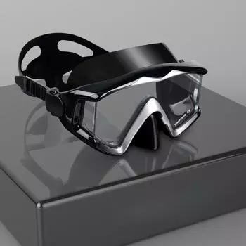 Маска для подводного плавания с аквалангом для взрослых Pano 3 Панорамная маска для подводного плавания с закаленным стеклом, очки для плавания премиум-класса с защитой носа для подводного плавания