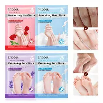 Маска для рук и ног из козьего молока, ниацинамид, отшелушивающие, увлажняющие и увлажняющие средства по уходу за кожей #1