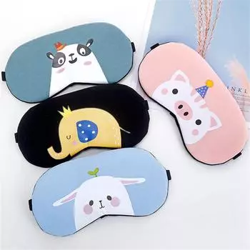 Маска для сна, чехол для сна, чехол для сна, повязка на глаза, мягкий чехол для тента, дорожная помощь чёрный