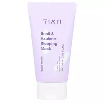 Маска для сна Tiam, Snail & Azulene, 3,38 жидких унций (100 мл)