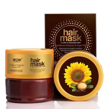 Маска для сухих и поврежденных волос (200 мл), Hair Mask for Dry & Damaged Hair, WOW Skin Science