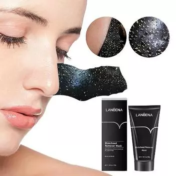 Маска для удаления черных точек, маска для разрыва носа, маска для носа, уход за Т-областью и подтяжка кожи, контроль жирности кожи, маска для носа с черными точками 30g чёрный