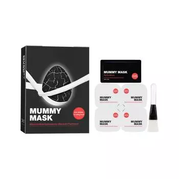 Маска для ухода за лицом Маска аппликационного типа Очищающая поры, лифтинговая, против морщин, увлажняющая и увлажняющая маска 8*8 (28 мл) One size чёрный