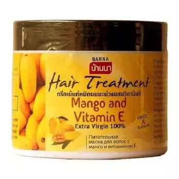 Маска для ухода за волосами Banna, 300 мл ауреолин