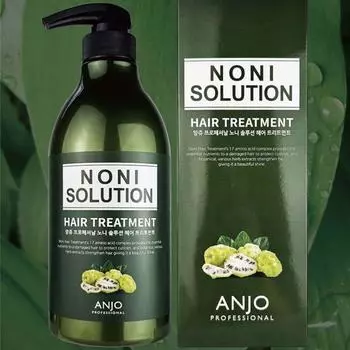 Маска для волос ANJO Protein-Enriched Noni Hair Pack 750 мл – Питание и восстановление поврежденных волос
