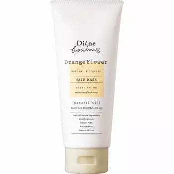 Маска для волос Flower Bergamot Scalp Care Moist Relax Diane Bonheur 150 г без силикона [апельсин и аромат]