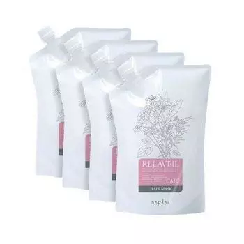 Маска для волос Napura Lilabel CMC для коммерческого использования 4000 мл 1000 мл x (Заправка 4)