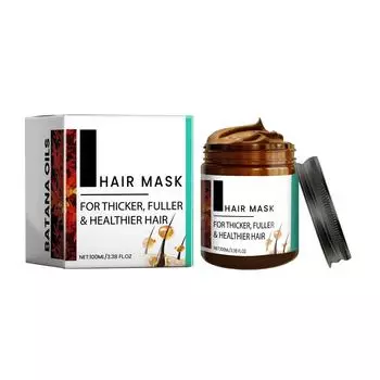 Маска для волос Уход за волосами Питательная Увлажняющая кожу головы Мягкие волосы 100 мл One Size