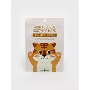 Маска для животных Daiso, обезьяна, тигр Red animal (monkey)