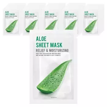Маска Eunyul Purity Aloe Mask Pack, 1 упаковка, 30 штук