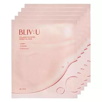 Маска-гель Live You Collagen Bouncing Elasticity 28 г, 5 шт., 1 шт.