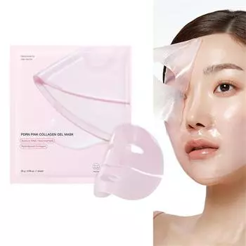 Маска-гель с коллагеновым желе, ночная маска для лица для сияющей кожи, маска для лица, уход за порами, укрепление, увлажнение и выравнивание тона кожи 20 мл