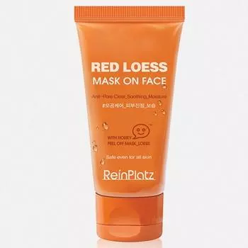 Маска из красной глины Rheinplatz для лица 50 г, 1 шт.