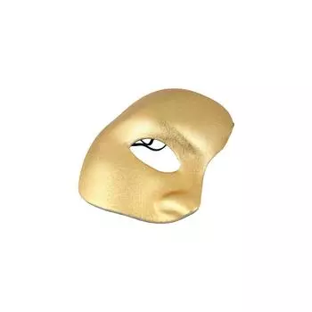 Маска Карнавальный костюм Реквизит для выпускного вечера Вечерние товары Полумаска для лица Хэллоуин Маски для вечеринки Косплей Реквизит чёрный