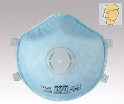 Маска Кокен Сакави Стиль Высокая Стойка 355 Тип 10 Штук № 355