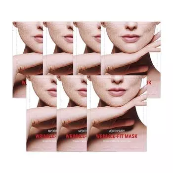 Маска-коллаген Meditherapy Wrinkle Fit Collagen Mask Pack 18 г, 7 упаковок, 1 упаковка