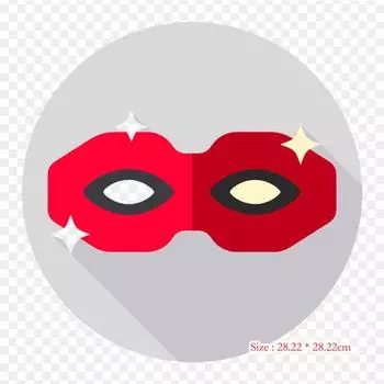 Маска, компьютерные значки, термопереносная печать, виниловые нашивки, наклейки для одежды, аппликации «сделай сам», моющиеся нашивки