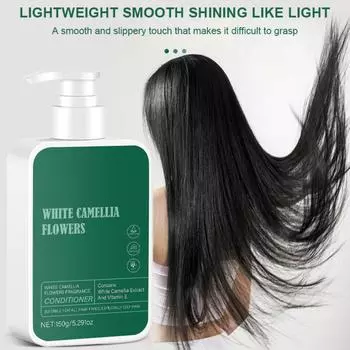 Маска-кондиционер Camellia Oil Control Smooths Dry Frizzy Hair Mask 150 г One Size зелёный