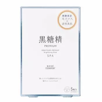Маска KOSE Kokutosei Premium Brightening Mask 5 шт. Маска для лица 5 шт. (прозрачный) (х 1)