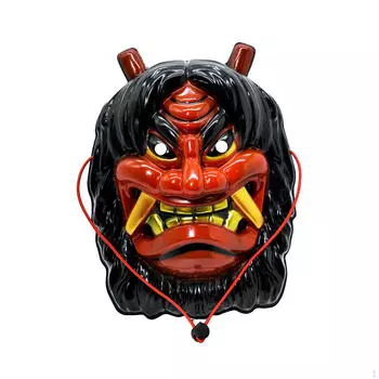 Маска-костюм быка для ролевых игр на Хэллоуин и тематических вечеринок красный