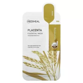 Маска красоты MEDIHEAL Placenta Essential (10 листов, 24 мл (0,81 жидких унций) каждый), 1 кусок