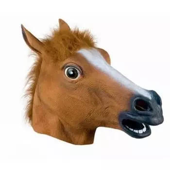 Маска лошади, маска лошади, головной убор, костюм в стиле Каннам, взрослый размер, товары для вечеринок, костюм, маскировка, принадлежности для вечеринок [RemarksJapan]