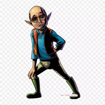 Маска Majoras Shopkeeper The Legend Of Majora s Mask 3D Утюг на термопереносной печати Виниловые нашивки Наклейка для одежды DIY Аппликации Моющиеся нашивки