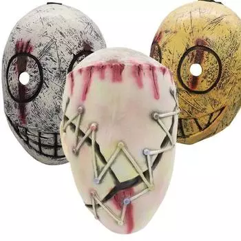 Маска Маньяка серый