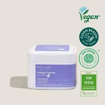 Mary May Collagen Peptide Vital Extracting Mask Упаковка 30 листов