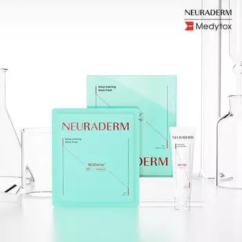 Маска Medytox Neuradum Deep Calming Mask Pack 5 листов, корейская маска в упаковке