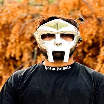 Маска MF doom без ржавчины и с зеркальной отделкой, маска безумного злодея, алюминиевая маска для лица, маска для косплея, ролевая игра, маска для Хэллоуина, лучший подарок