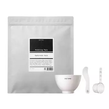 Маска моделирующая большого объема на 33 дозы, гиалуроновая кислота 1 кг, (набор силиконовый шарик + палочка + мерный стаканчик), 1 комплект