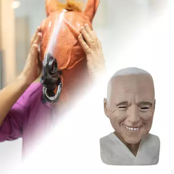 Маска на Хэллоуин Косплей Знаменитость Латекс для Карнавала Вечеринка Выпускной