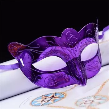 Маска на Хэллоуин, новая полупрозрачная креативная маска, маскарад, вечеринка, полумаска для лица, декоративная маска