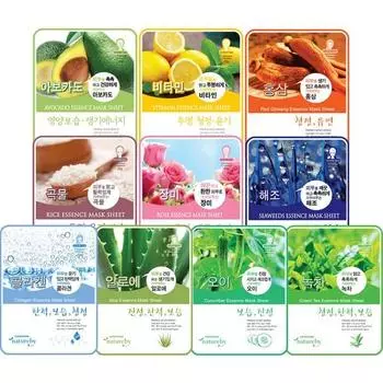 Маска Nature by Essence Pack Type B, 1 комплект Популярная корейская косметика