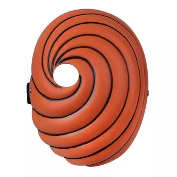 Маска Обито Косплей Костюм Маска Хэллоуин Комикет Событие Перфорированная [TUISKU] оранжевый