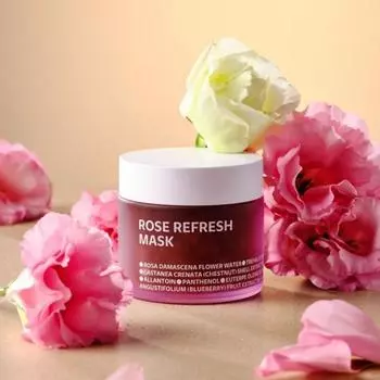 Маска-освежитель «Болгарская роза» ISOI (Маска «Рассветная роза») 80г, 1 шт.