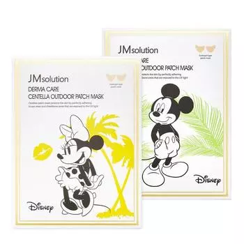Маска-патч для гольфа Disney Sun Care Centella (2.6гx2п) x 5 порций / Увлажняющие гидрогелевые патчи для глаз Golf Eye Patch, [Отдельный товар] Patch Mask_Mickey (зеленый)_1 шт, 1 шт