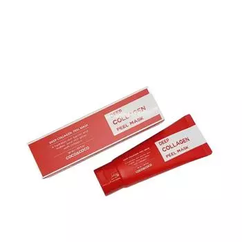 Маска-пилинг Coco & Coco Deep Collagen Peel Mask 50 мл, набор для удаления кожного сала, 1 шт., 1 шт.