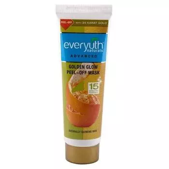 Маска-пленка для лица Everyuth Naturals 24 Karat Gold, Golden Glow (50 г) - Упаковка из 2 шт.